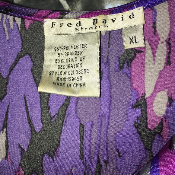 FRED DAVID BLOUSE XL - Picture 3 of 6